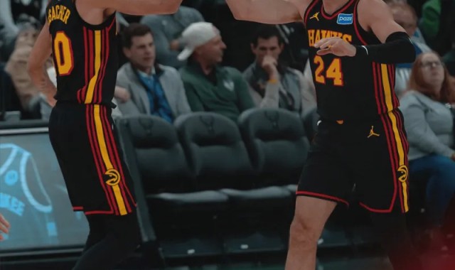 老鹰拿到联盟现存第二长的5连胜，也追平球队本赛季最长连胜